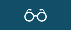 メガネのアイコン